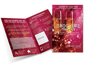 New Year Holiday Brochures templates