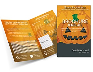 Halloween Costumes Brochure template