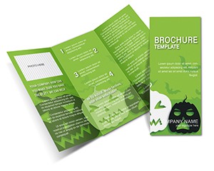 Main Symbol of Halloween Brochures templates