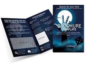 Happy Holiday Halloween Brochures templates