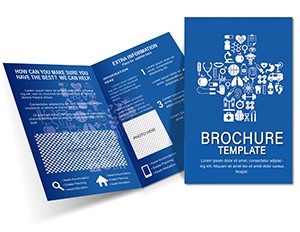 Medical Cross Brochure design template