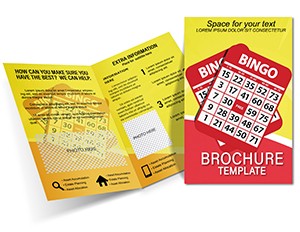 Bingo Brochures templates