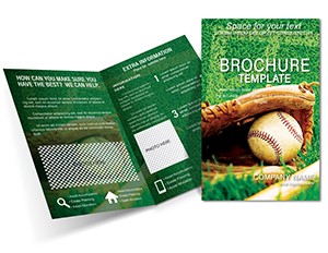 Baseball Requires Training Brochures templates
