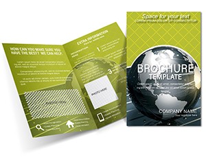 International Economy and World Business Brochures templates