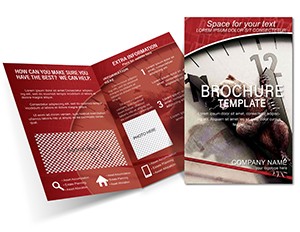 Bear Forex Brochure design template
