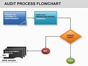 Audit Process Flow Keynote charts