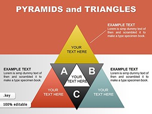 Pyramids and Triangles Keynote chart