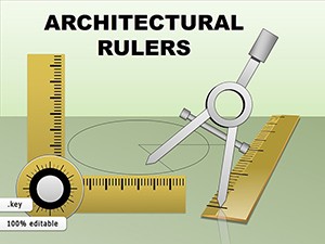 Architectural Rulers Keynote charts templates