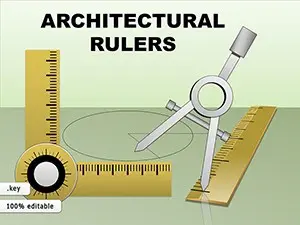 Architectural Rulers Keynote charts templates