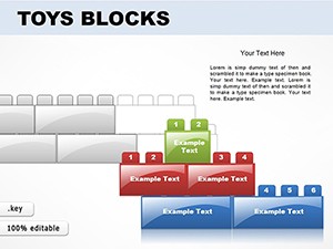 Toys Blocks Keynote charts