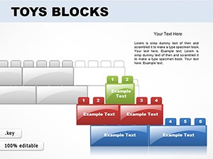 Toy Blocks Keynote Presentation Template Download