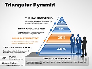 Triangular Pyramid Keynote charts