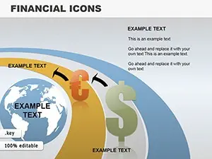 Financial Visualization Keynote Charts Template: Download