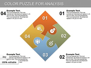 Puzzles Analysis Keynote charts Template