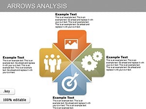 Arrows Analysis Keynote charts template