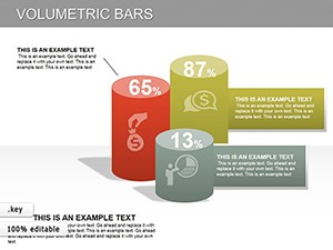 Volumetric Bars Keynote charts