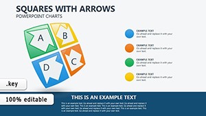 Squares Arrows Keynote charts