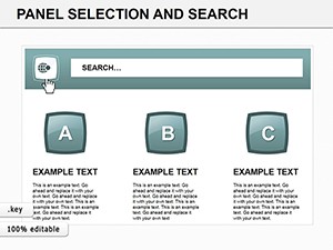Panel Selection and Search : Tables Keynote charts