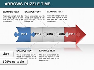 Arrows Puzzle Time Keynote charts