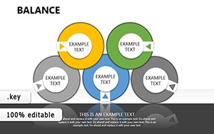 Balance Keynote charts Templates Presentation