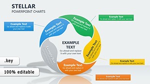 Stellar Keynote charts template