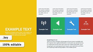 Action Steps Keynote charts template