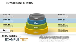 Analytics Graphs Keynote chart Template