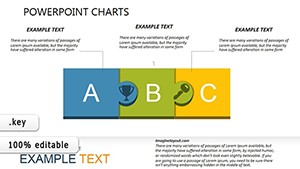 Comparison Alternatives and Choice Solution Keynote chart Template