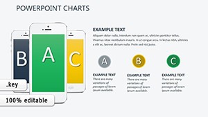 Infographic Gadget Keynote Charts for Presentation