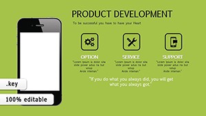 Product Development Animation Keynote charts