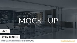 Mock-Up Keynote chart template