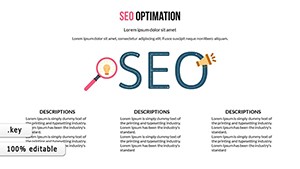 Animated SEO Keynote charts template
