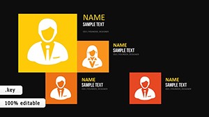 Project Management Keynote chart template