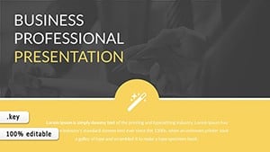 Business Professional Keynote chart presentation