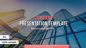 Partnership Organizational Keynote charts presentation