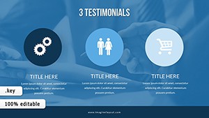 Digital Marketing Keynote Chart template