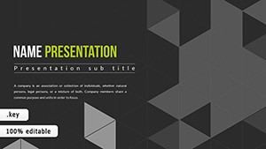 Business Strategy Development Keynote charts