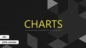 Data Analysis Graphs Keynote chart template