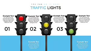 Traffic Lights Keynote Charts - Free Download Template
