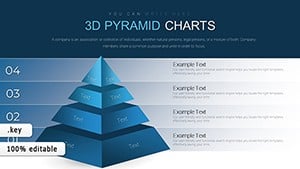 Collection 3D Pyramids Keynote charts