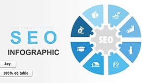 SEO Infographic Keynote charts template