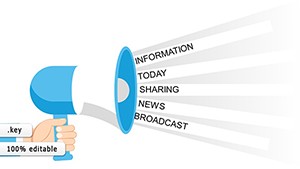 Information Technology Keynote charts template