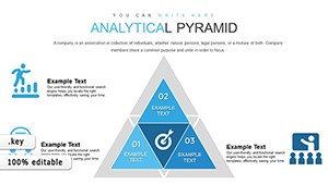 Analytical Pyramid Keynote Charts | Download Infographic Presentation Template