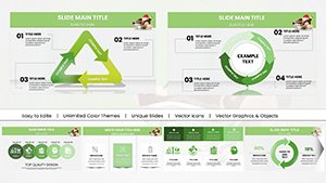 Healthy Food Keynote Charts Template: Presentation