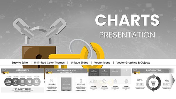 Download Key Access Control Keynote Template for Security Presentations