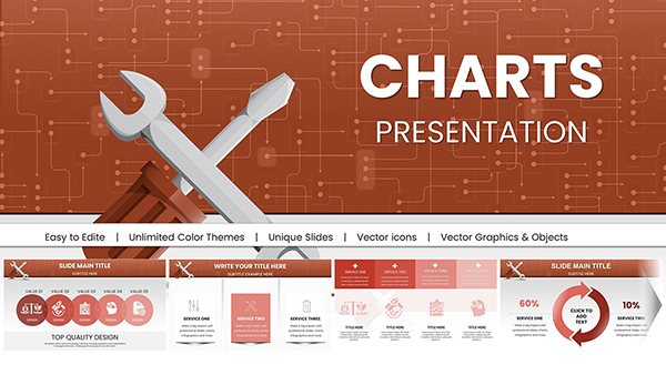 Repair Service Keynote Charts Template | Download Presentation