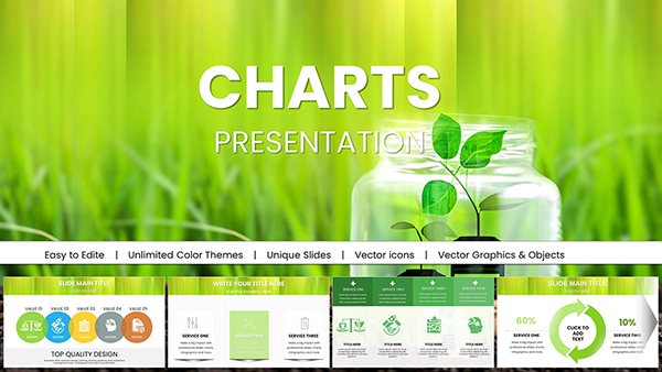 Ecology Conservation Charts Keynote Presentation Template - Slide #1
