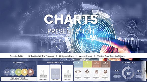 Professional Law Charts Keynote Presentation Template