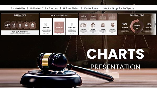 Professional Legal Charts Keynote Presentation Template