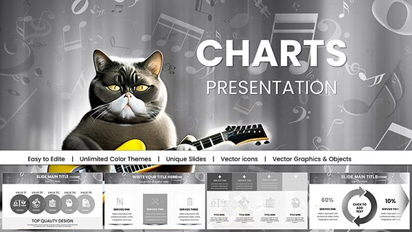 Music Charts Keynote Template: Professional Editable